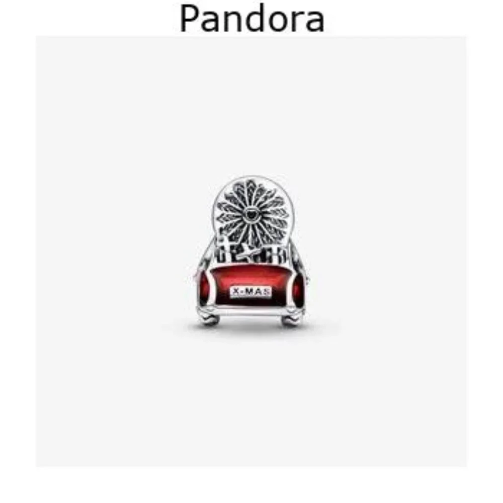 Authentic Pandora Festive Car & Christmas Tree Charm